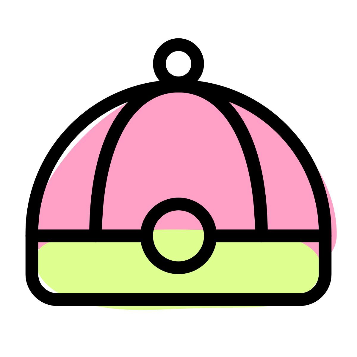 winter chinese hat icon