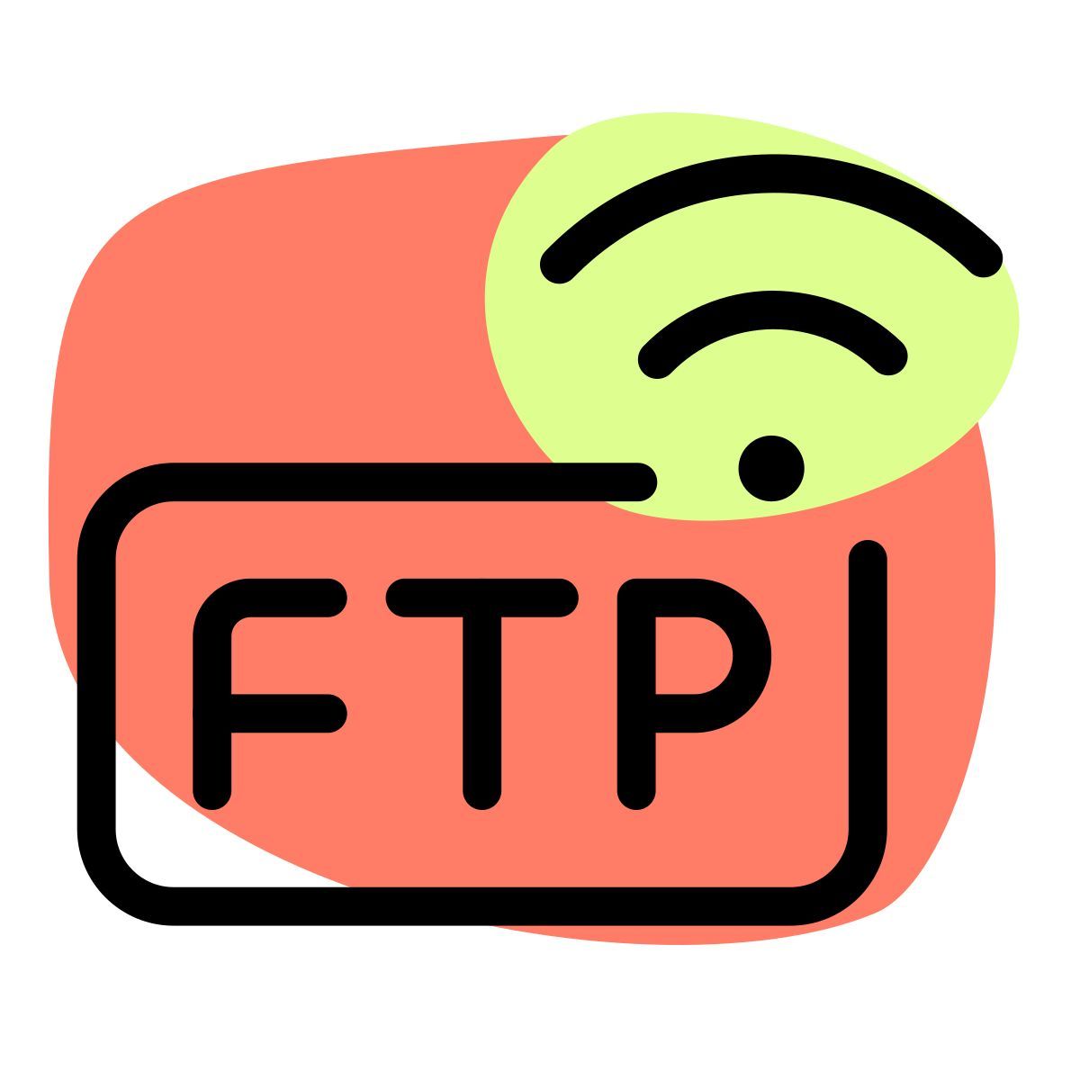 wireless ftp icon