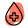external blood-bank-with-droplet-and-plus-logotype-layout-hospital-fresh-tal-revivo icon