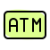 external automated-teller-machine-for-making-financial-transactions-from-a-bank-account-money-fresh-tal-revivo icon