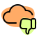 external bad-sector-in-cloud-network-with-thumbs-down-feedback-cloud-fresh-tal-revivo icon