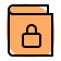 external book-with-secure-with-padlock-layout-logotype-security-fresh-tal-revivo icon