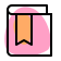 external bookmark-logotype-with-ribbon-isolated-on-white-background-seo-fresh-tal-revivo icon