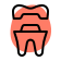 external capping-of-a-tooth-or-dental-crown-isolated-on-a-white-background-dentistry-fresh-tal-revivo icon