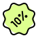 external clothing-store-discount-offer-of-about-ten-percent-badges-fresh-tal-revivo icon