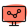 external computer-software-with-point-line-diagram-graph-plot-company-fresh-tal-revivo icon