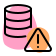 external error-warning-notification-on-a-secure-database-network-database-fresh-tal-revivo icon