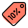 external flat-discount-rate-of-about-ten-percent-at-e-commerce-store-badges-fresh-tal-revivo icon