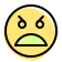 external furious-angry-face-emoticon-with-scowl-on-face-smiley-fresh-tal-revivo icon