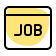 external job-seeking-website-isolated-on-a-white-background-jobs-fresh-tal-revivo icon