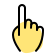 external pointing-an-index-finger-gesture-sign-allegation-political-campaign-votes-fresh-tal-revivo icon