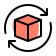 external reload-cube-design-with-loop-arrows-layout-printing-fresh-tal-revivo icon