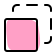 external square-box-shape-selection-application-button-equal-sides-selection-fresh-tal-revivo icon