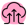 external uplink-from-cloud-network-server-isolated-on-a-white-background-server-fresh-tal-revivo icon