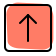 external upward-navigation-arrow-direction-isolated-on-white-background-basic-fresh-tal-revivo icon