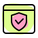 external web-browser-checkmark-with-protection-guard-online-security-fresh-tal-revivo icon
