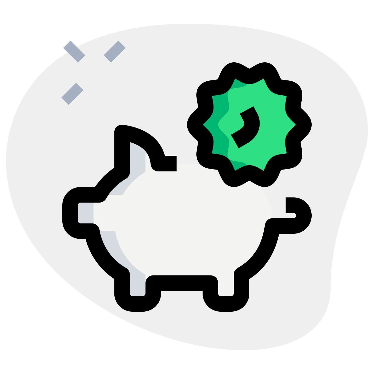 swine flu virus icon