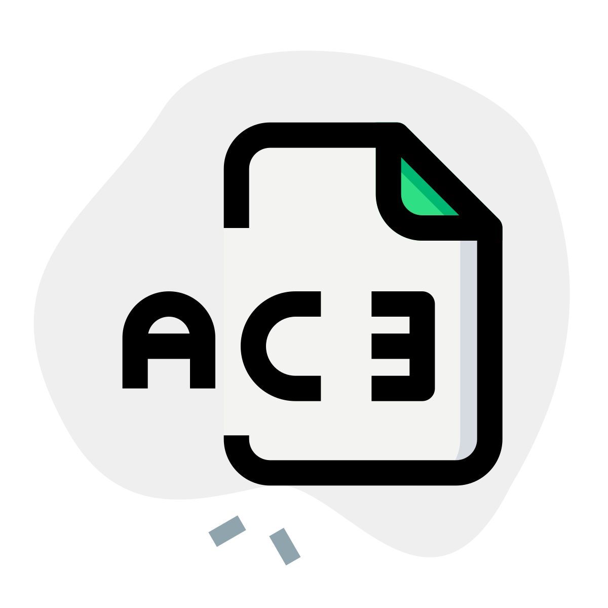 ac3 파일 icon