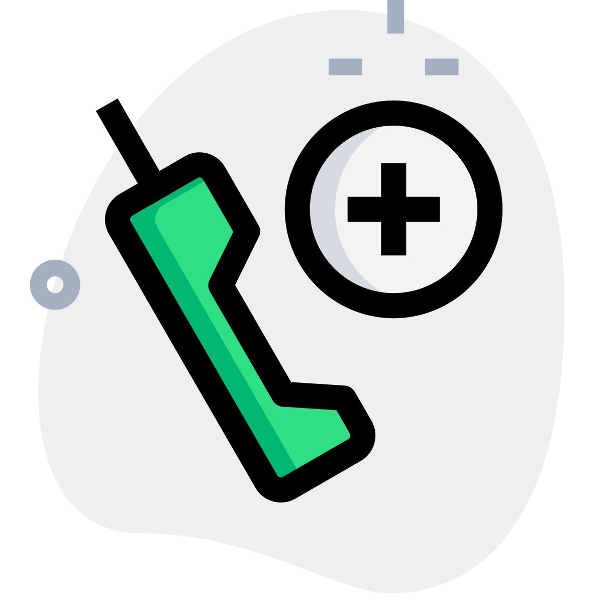 add satellite phone icon
