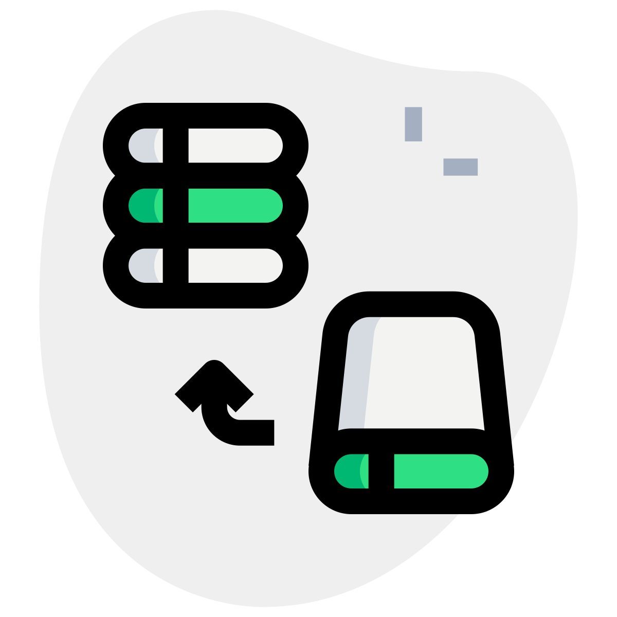 ajouter un stockage sur serveur icon