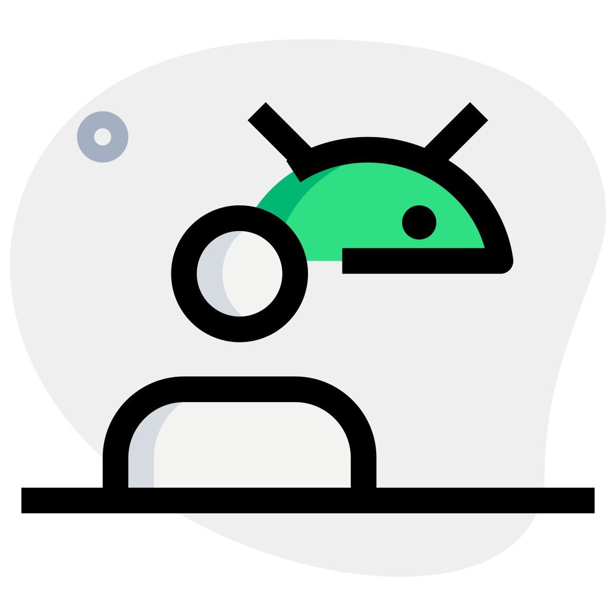 안드로이드 사용자 icon