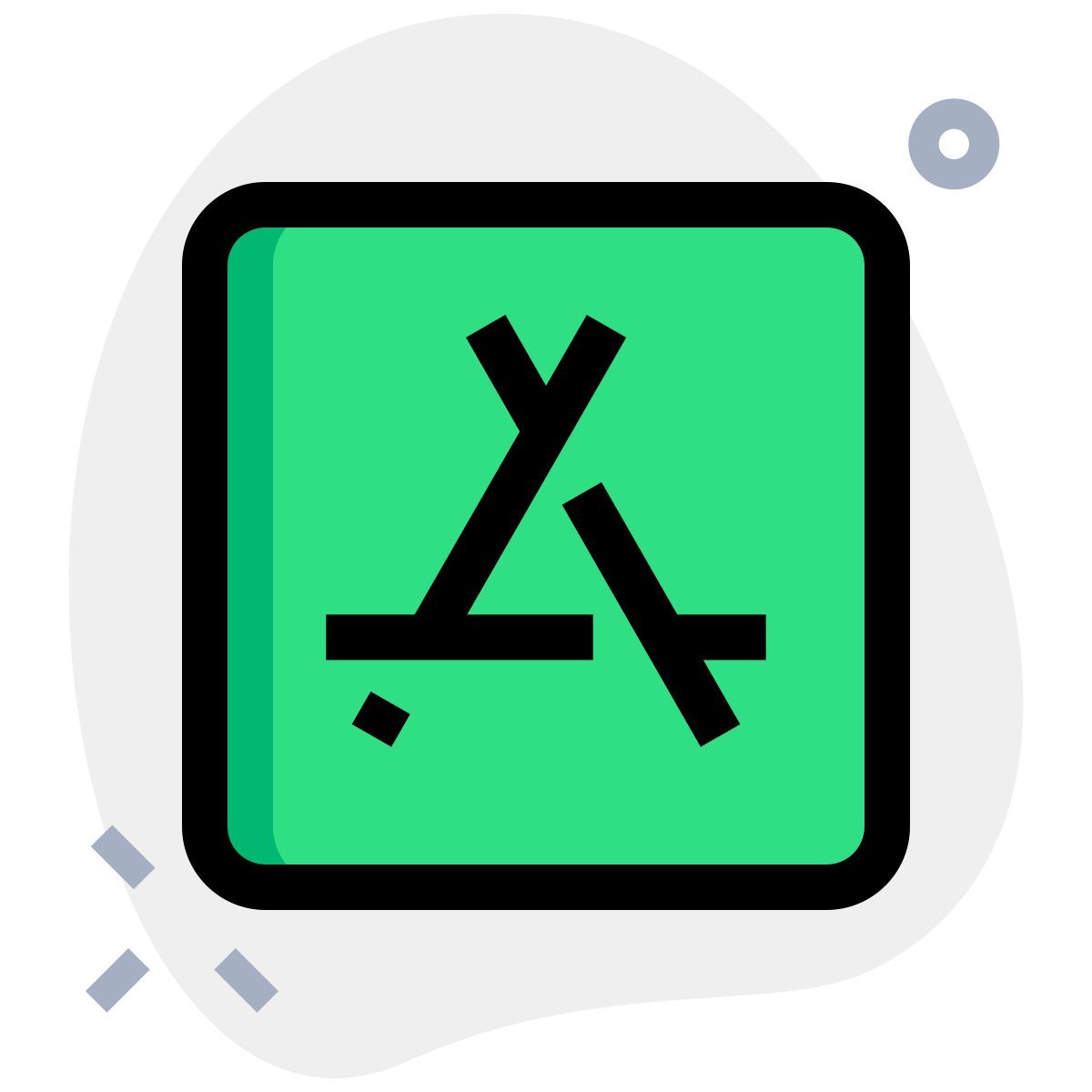 app store di apple icon