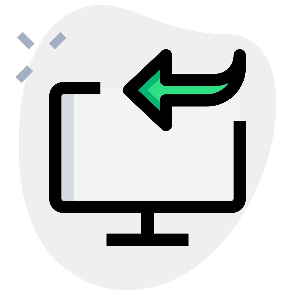 computer backup data icon