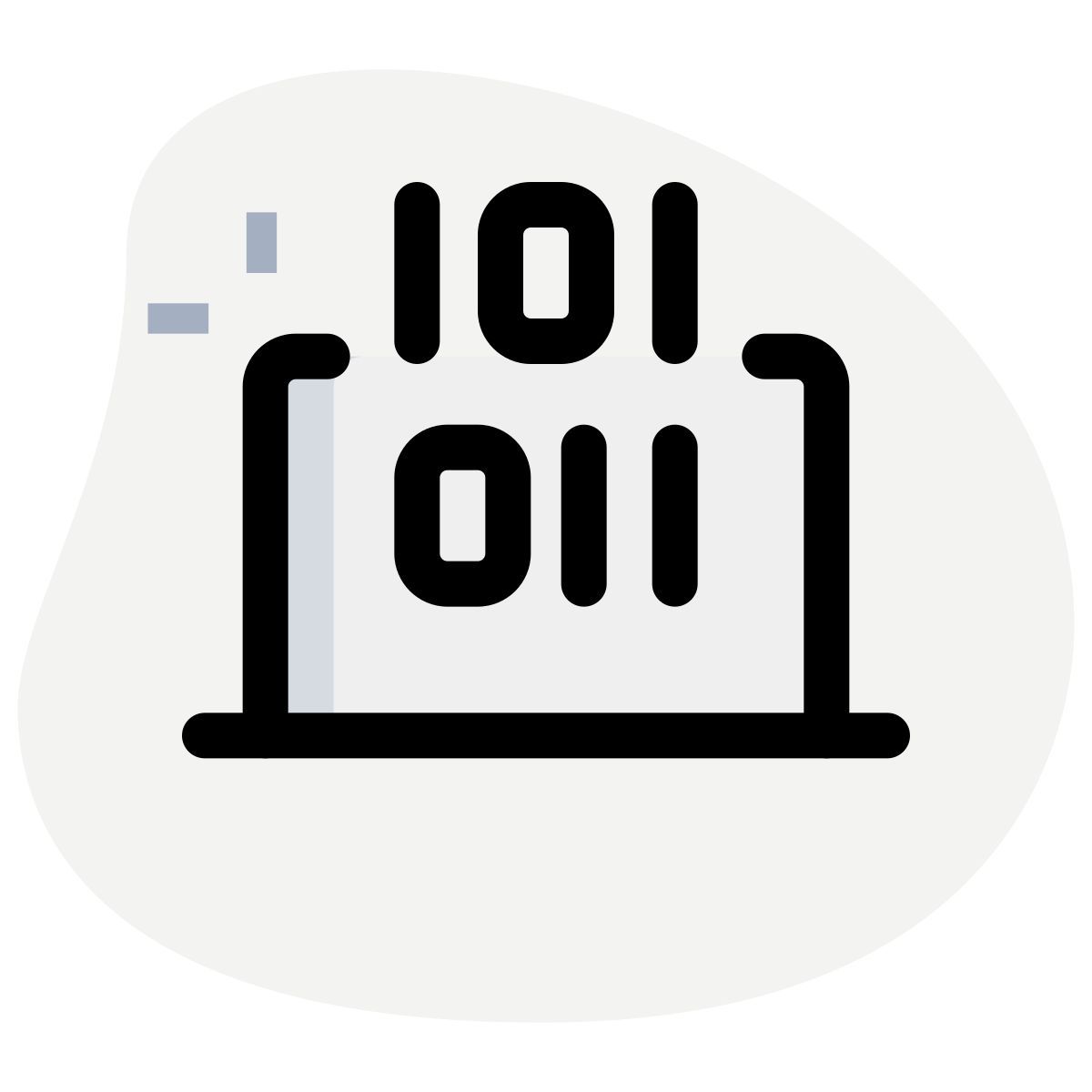 laptop coding icon