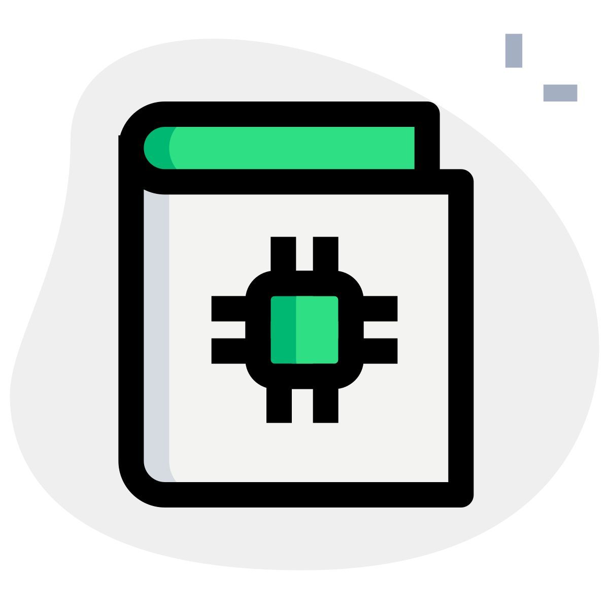 마이크로프로세서 책 icon