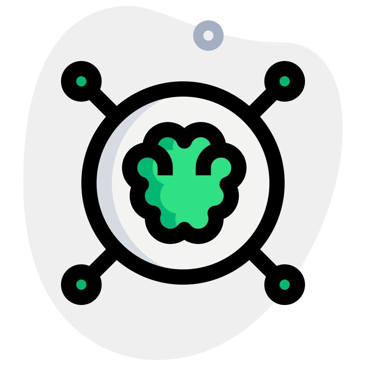 neuronales netzwerk icon