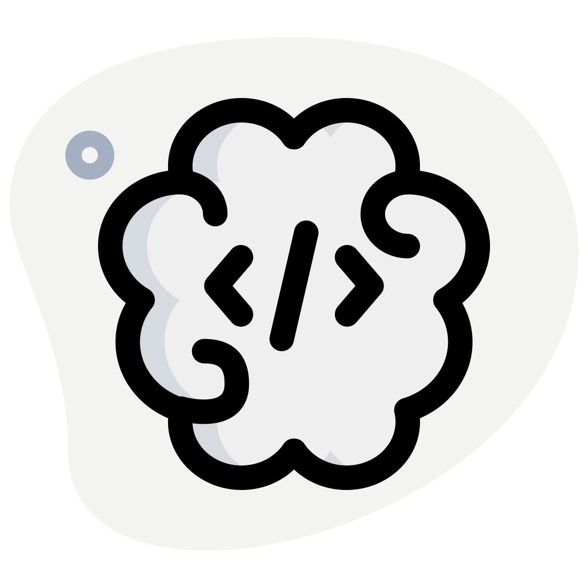 brainstorming code icon