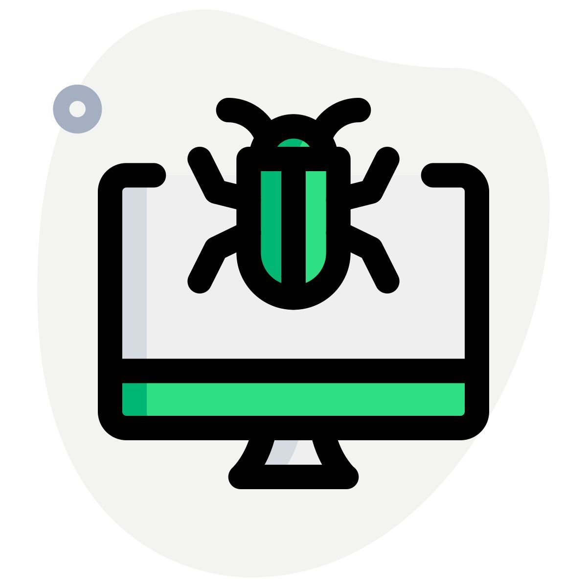 desktop bug icon