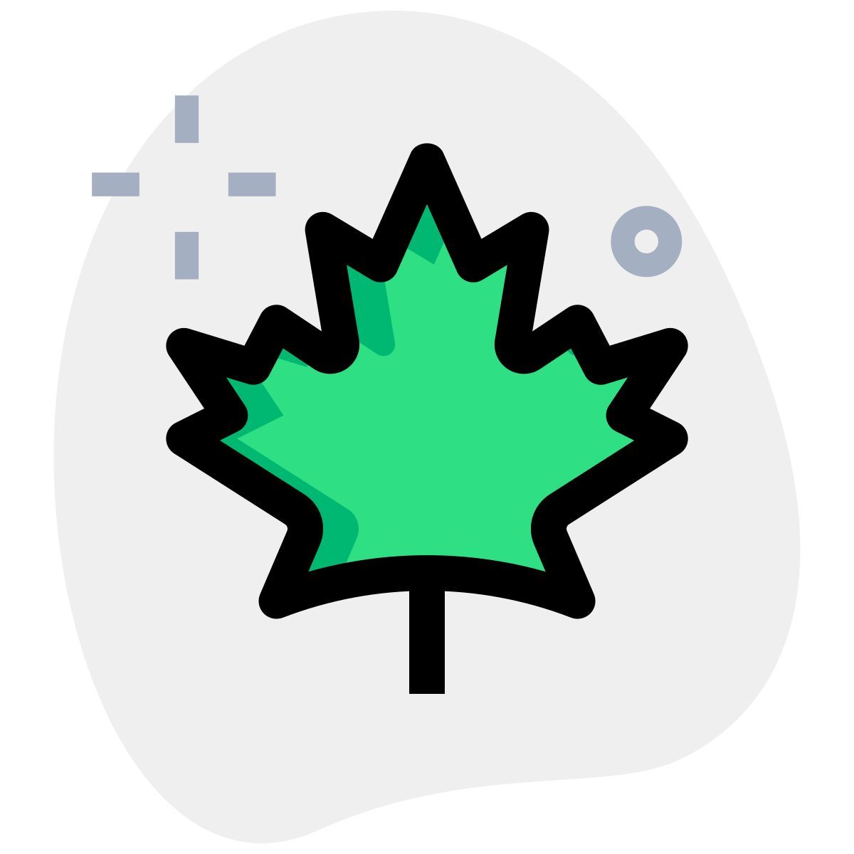canadian maple leaf icon