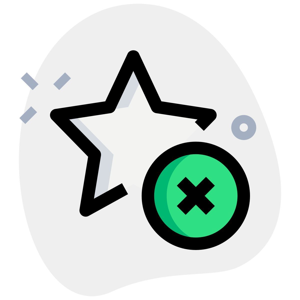 aus favoriten entfernen icon