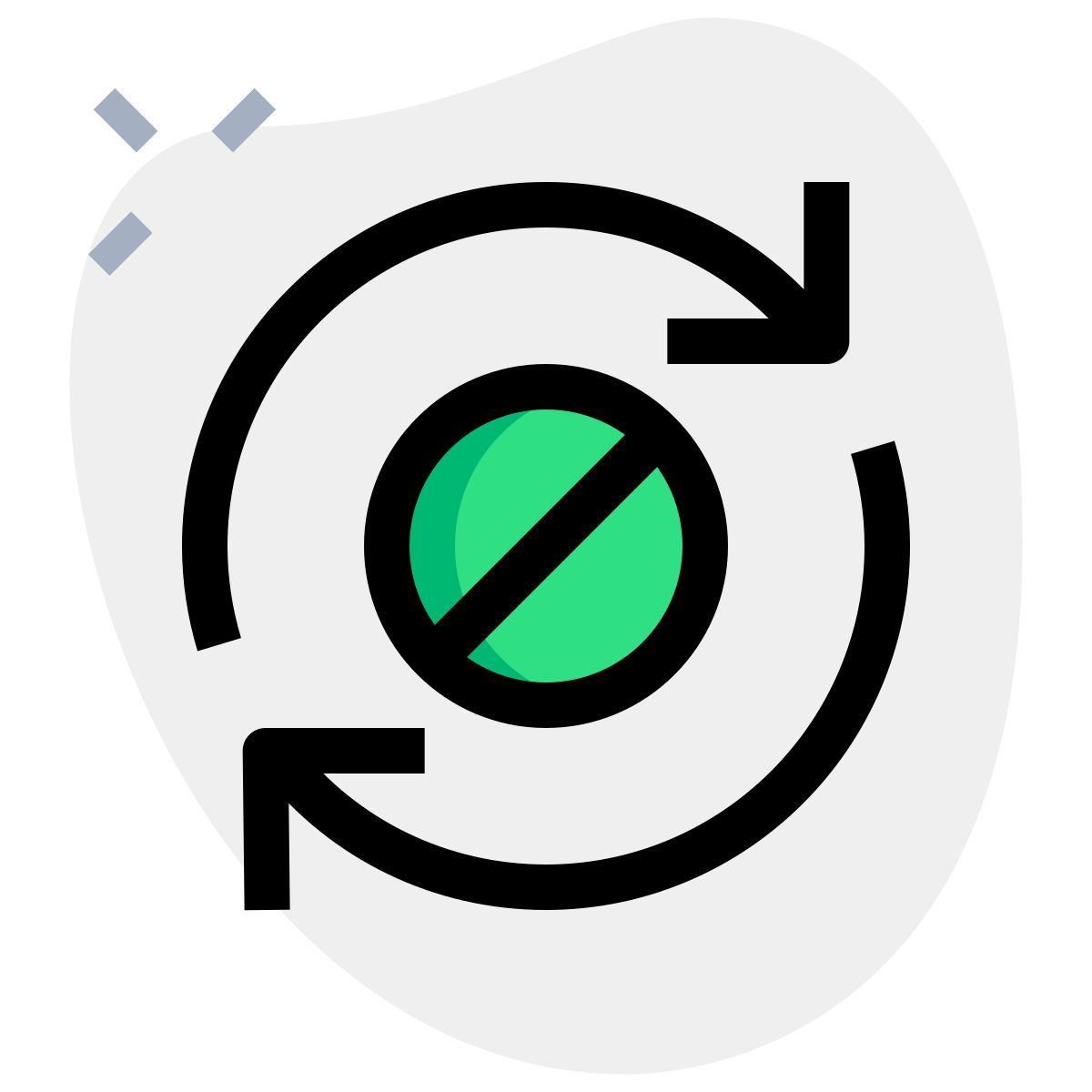 cancelar sincronização icon