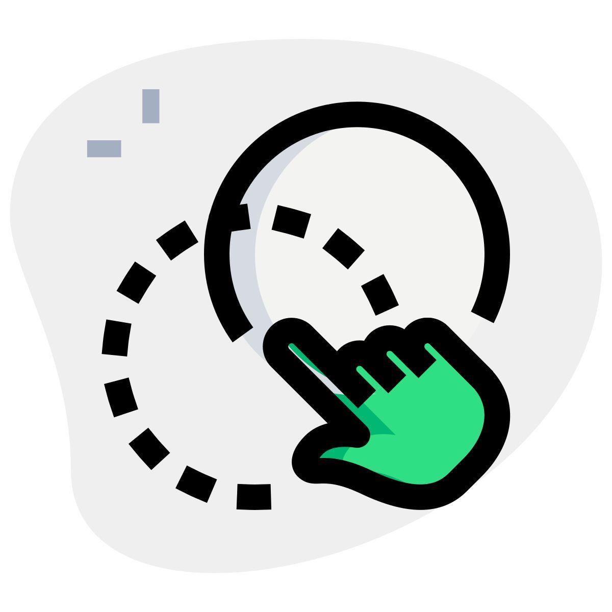 trascina e rilascia icon