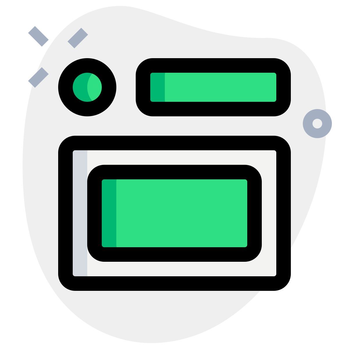 diseño de contenido icon