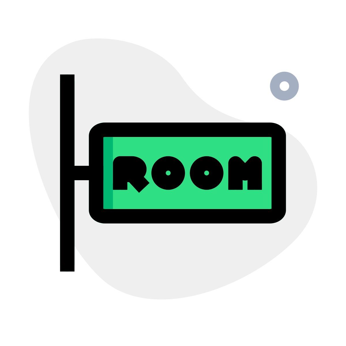 classroom sign icon