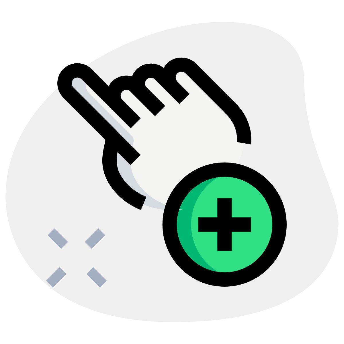 toque para agregar icon