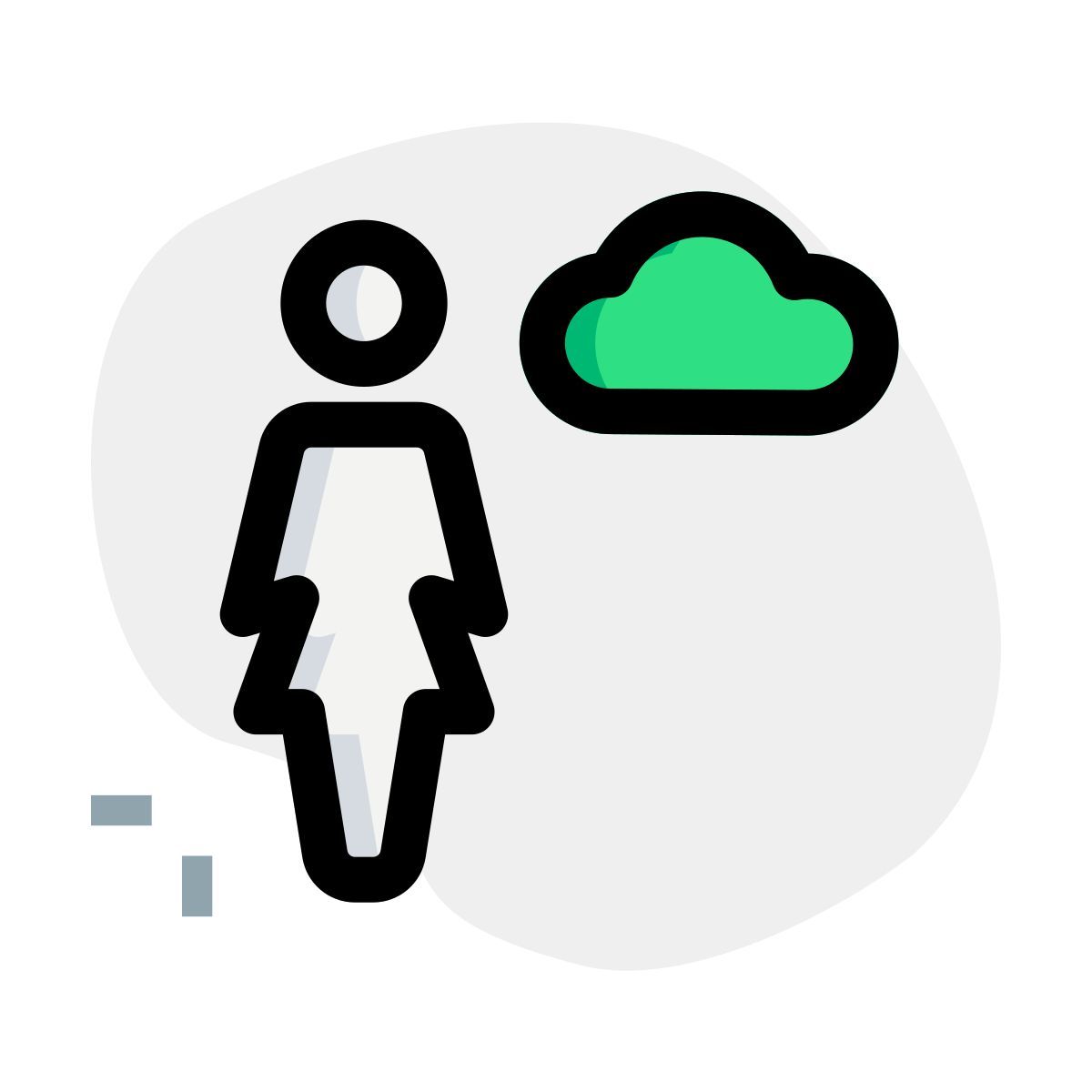 cloud user icon