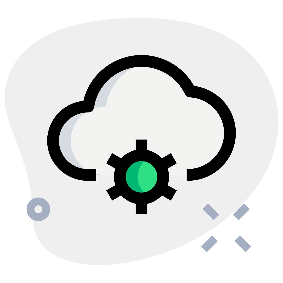 cloud settings icon