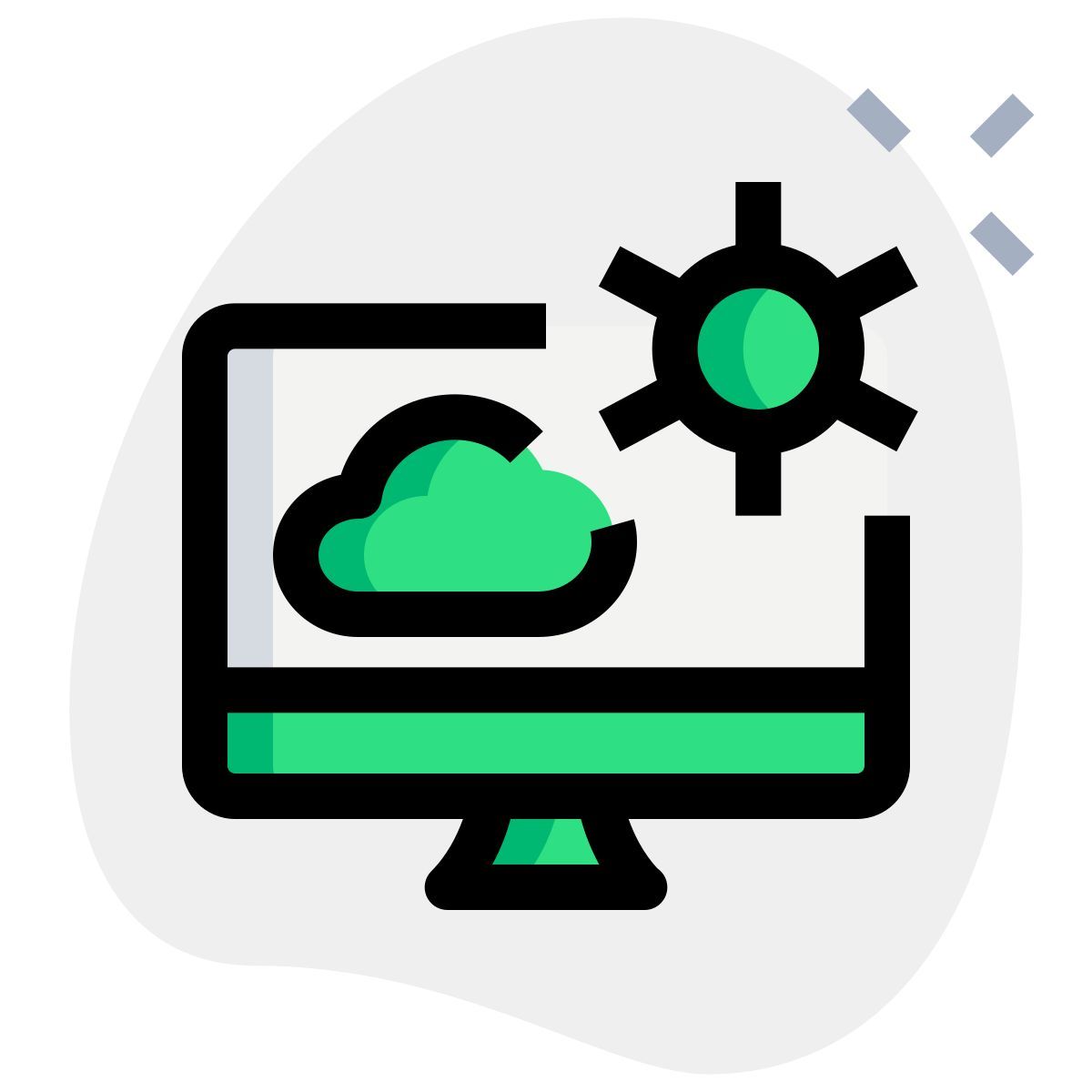 cloud software einstellungen icon
