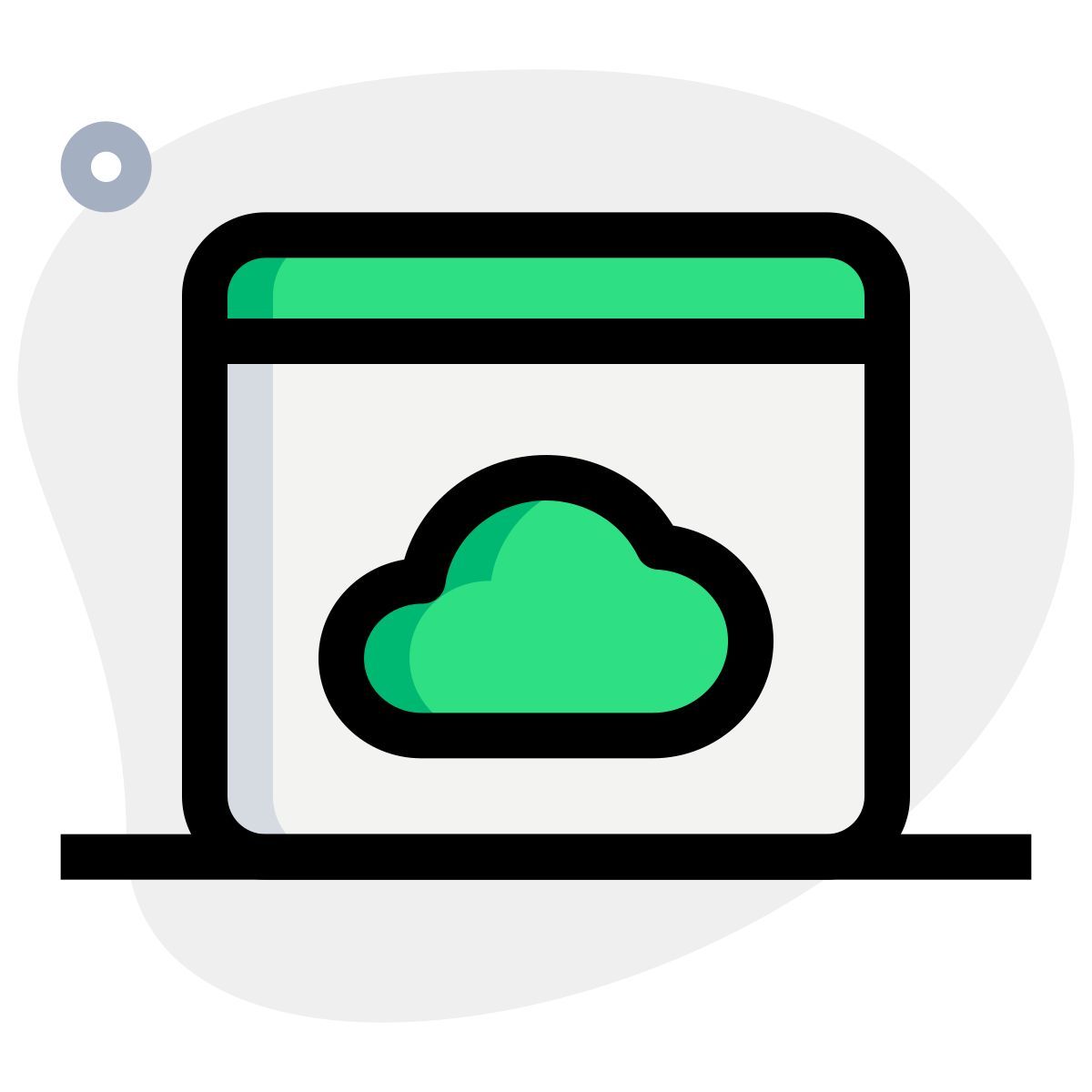 web cloud icon