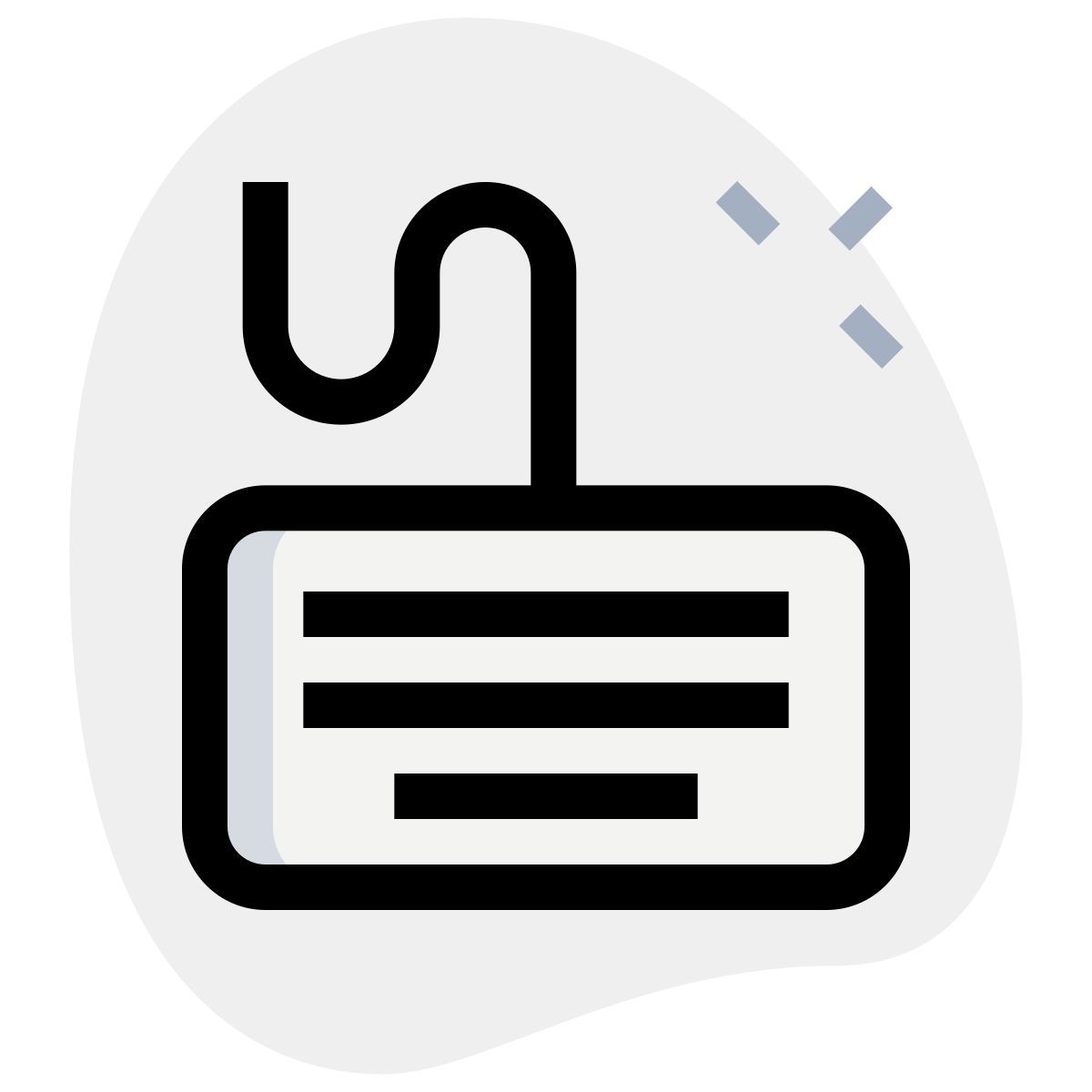 clavier filaire icon