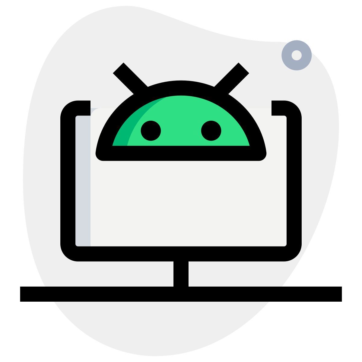 안드로이드 컴퓨터 icon