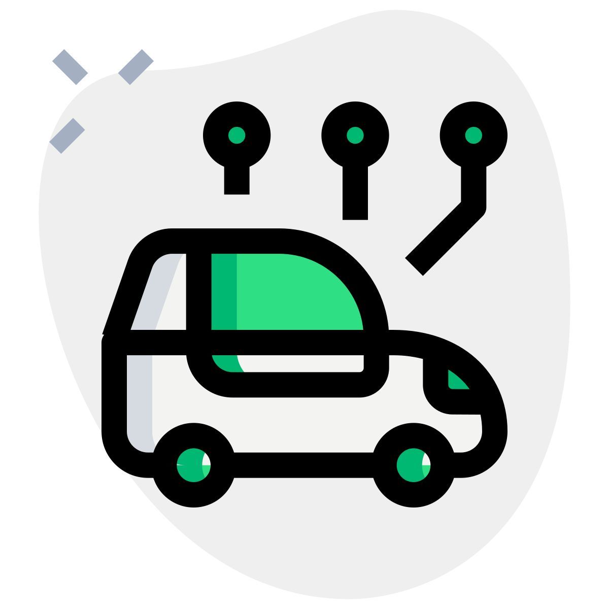 smart car konnektivität icon