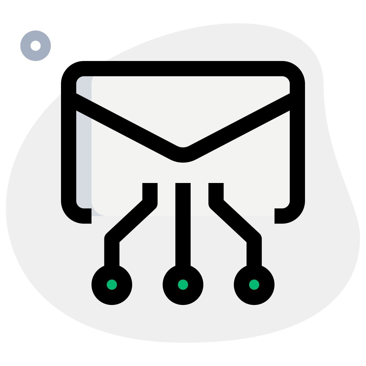 네트워크 메시지 icon