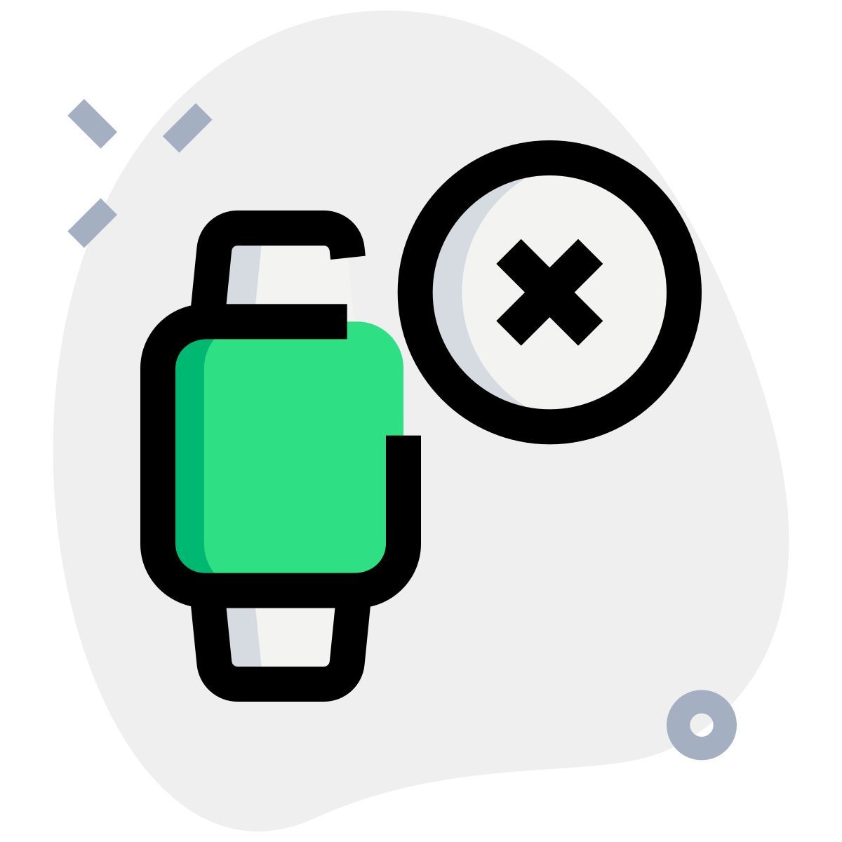 delete smartwatch app icon