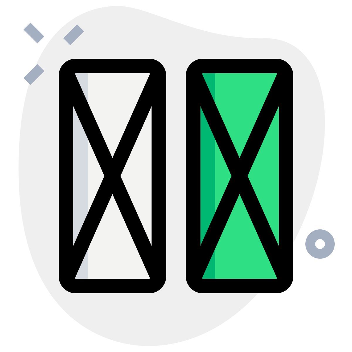 compare elements icon