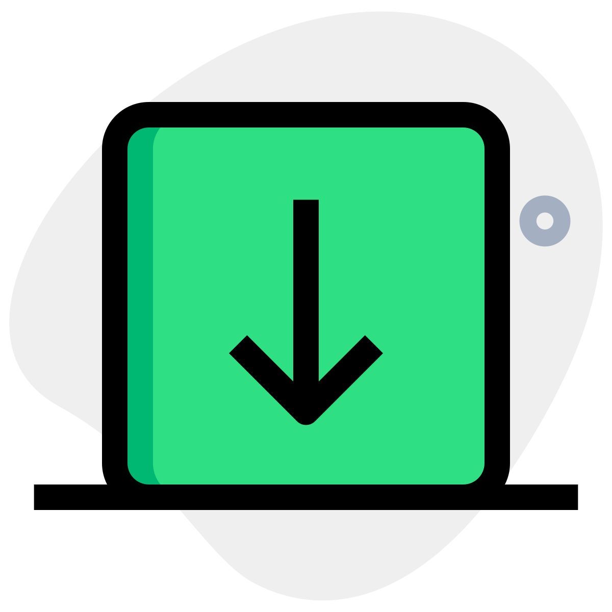 down arrow icon